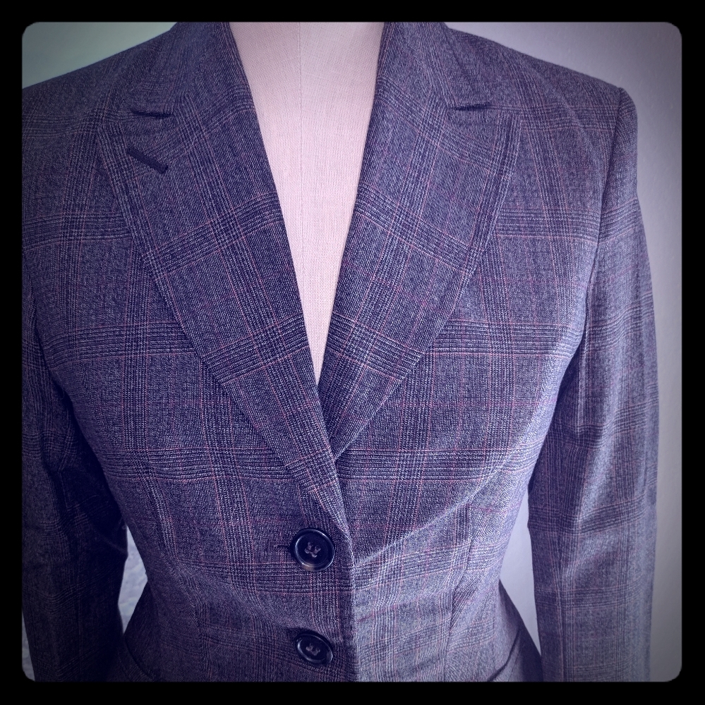 Plaid blazer - Picture 1 of 2